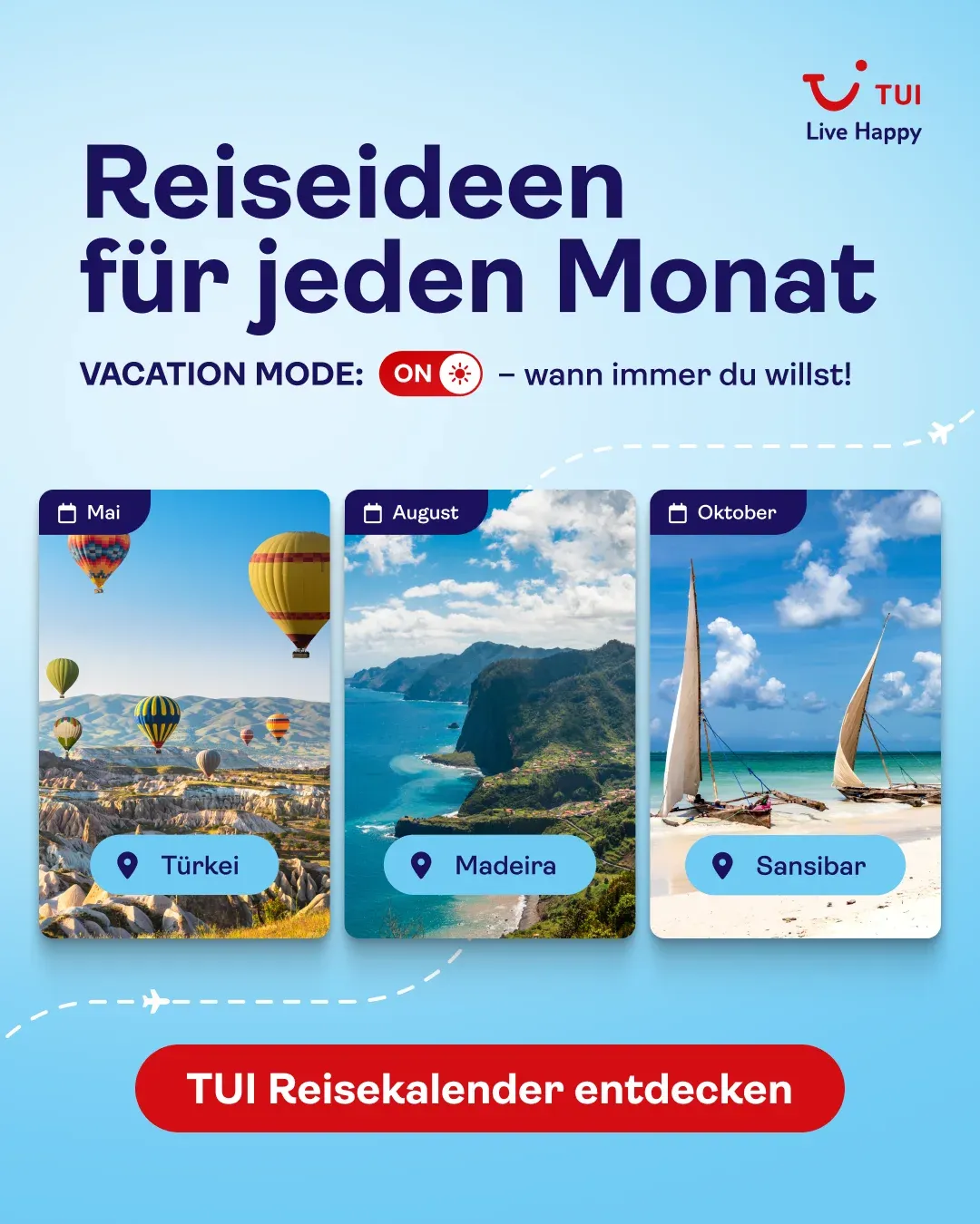 TUI Social-Media-Motiv im Format 4:5, Variante drei.
