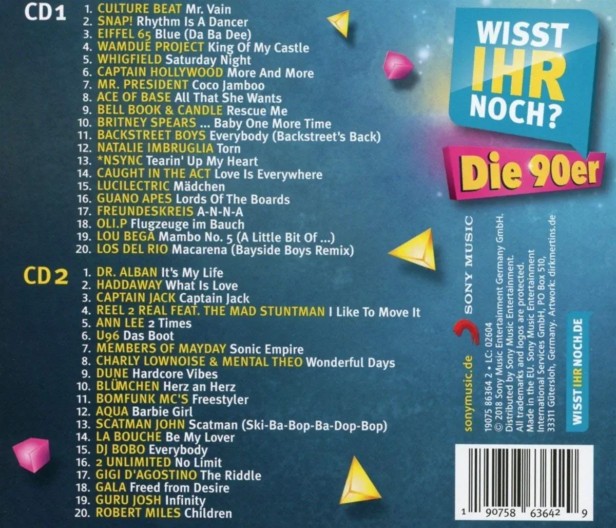 Weiteres WISST-IHR-NOCH?-Buch über die 90er-Jahre.